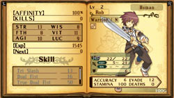 A human character from 'Class of Heroes'