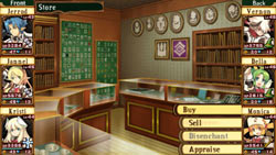 Upgrade weapons and abilities in 'Class of Heroes'