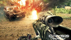 Powerful weapons in 'Crysis Maximum Edition'