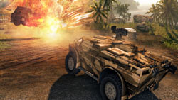 Multiplayer vehicle combat in 'Crysis Maximum Edition'