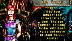 Fan Request system screen in 'Guitar Hero On Tour: Modern Hits