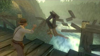 Fight on the bridge