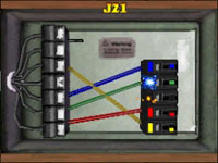 Circuit breaker wiring mini-game in Our House for DS