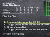 Super Sim in 'NCAA Football 10'