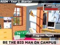 College dorm room in 'NCAA Football 10'