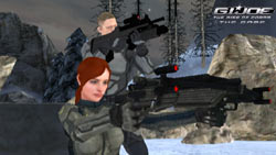 Co-op action against Cobra in 'G.I. Joe: The Rise of Cobra' Co-op action against Cobra in 'G.I. Joe: The Rise of Cobra'