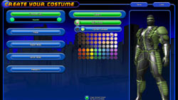 Create your own character in 'City of Heroes Architect Edition'