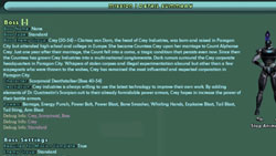 Mission editor from 'City of Heroes Architect Edition'
