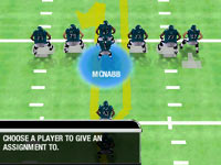 Unique play design in 'Madden NFL 10' for PSP Unique play design in 'Madden NFL 10' for PSP