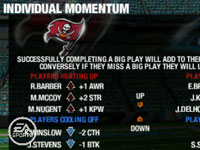 Using player hot streaks and momentum 'Madden NFL 10' for PSP Using player hot streaks and momentum 'Madden NFL 10' for PSP