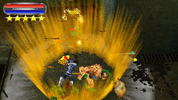Fusion Powers in action in Marvel Ultimate Alliance 2 for DS/DSi