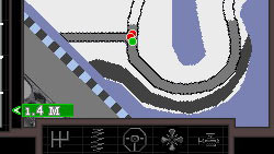 The always-on map from 'DiRT 2' for DS