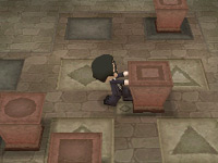 Puzzle-solving in 'MySims Agents' for DS