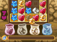 Mini-game play in 'MySims Agents' for DS