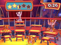 Tiger training in Ringling Bros. and Barnum & Bailey the game for Wii Tiger training in Ringling Bros. and Barnum & Bailey the game for Wii