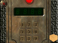A numerical puzzle with a digital keypad from Safecracker: The Ultimate Puzzle Adventure