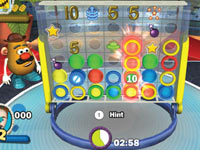 Connect 4x4 multiplayer gameplay screen from Hasbro Family Game Night 2 Connect 4x4 multiplayer gameplay screen from Hasbro Family Game Night 2