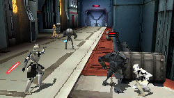 Squad-based clone combat in 'Star Wars The Clone Wars: Republic Heroes'