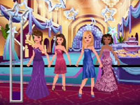4-player mini-game from Charm Girls Club: My Fashion Show