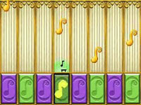 Musical gameplay via the game's jukebox in The Princess and the Frog for DS/DSi