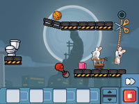 15 tricky levels of play in Rabbids Go Home for DS and DSi