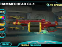 One of 16 available in-game NERF weapons available in NERF: N-Strike Elite