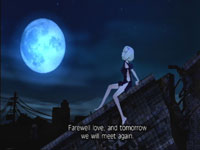 The elusive Ren in the moonlight in Fragile Dreams: Farewell Ruins of the Moon