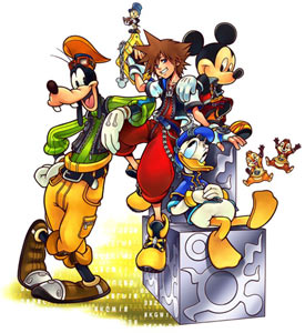 Characters from Kingdom Hearts Re:coded