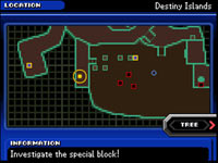 One of many explorable game worlds found in Kingdom Hearts Re:coded