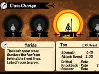 Patapon 3 character class change screen