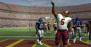 PS2 Franchise mode screen in Madden NFL 11