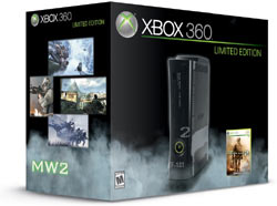 Xbox 360 'Modern Warfare 2' Limited Edition Console bundle boxshot