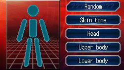 In-game character customization in Bakugan Battle Brawlers Collector's Edition for DS and DSi