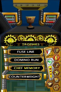 Trophy screen from TouchMaster 3