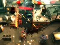 Concentrating fire on a hoovering helicopter in Army of Two: The 40th Day PSP