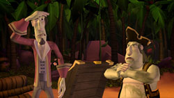 New characters Trenchfoot and Hardtack in 'Tales of Monkey Island: Seige of Spinner Cay'