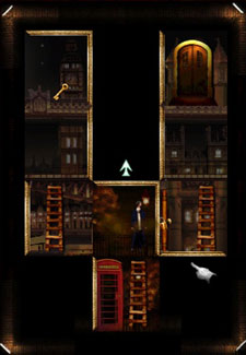 Sliding tile puzzle play in Rooms: The Main Building