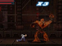 Daniel X taking on a single large enemy in Daniel X: The Ultimate Power