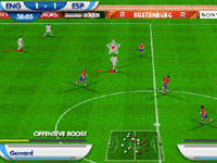 Using 2010 FIFA World Cup Golden Moments to gain a power boost on the pitch