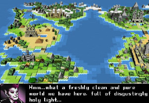 Overlord Badman surveying the gameworld in What Did I Do to Deserve This, My Lord!? 2