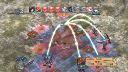 A linked collaborative attack in Record of Agarest War