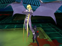 Manifestation of a character Persona prior to battle in Shin Megami Tensei: Persona 3 Portable Manifestation of a character Persona prior to battle in Shin Megami Tensei: Persona 3 Portable