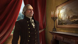 George Washington, leader of the American faction in Sid Meier's Civilization V