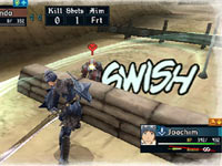 The Commando unit action in Valkyria Chronicles 2