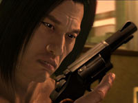 Packing heat in Yakuza 4