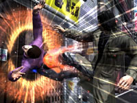 Unleashing a finishing move in Yakuza 4