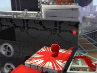 Laying a big red blob in de Blob 2 Laying a big red blob in de Blob 2