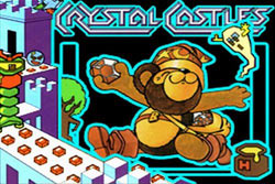 The Crystal Castles game load screen from Atari's Greatest Hits Vol. 2 for DS