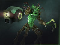 A creature creation from Darkspore