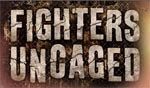 Fighters Uncaged game logo Fighters Uncaged game logo